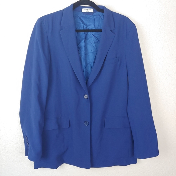 Aritzia Jackets & Blazers - Aritzia Babaton Blue Button Blazer Jacket